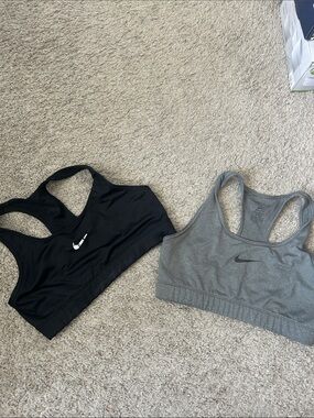 Nike Sports Bras Duo - Black & Gray